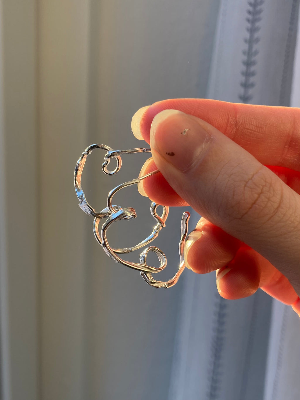 Sculptural Hoops 04