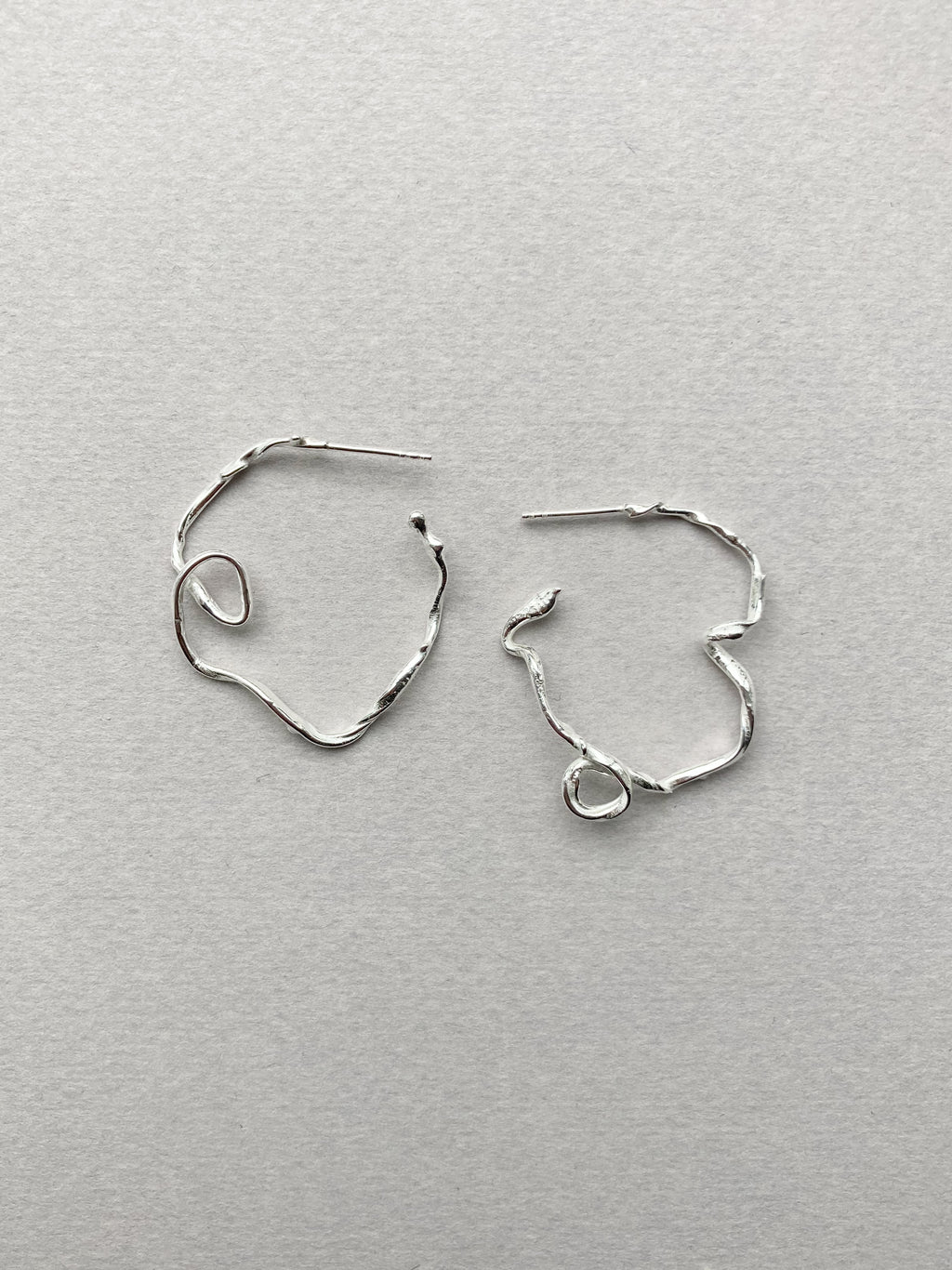 Sculptural Hoops 11
