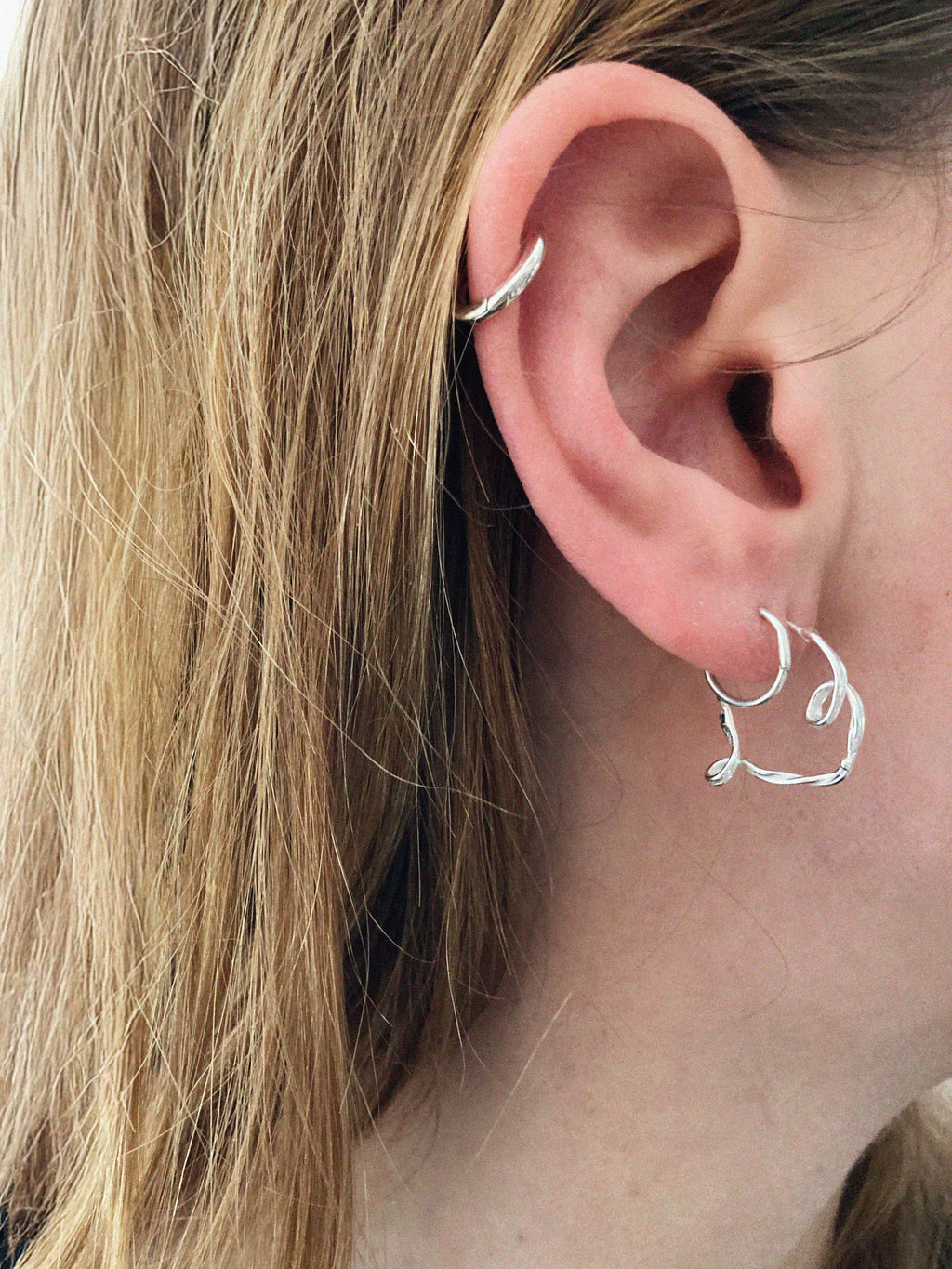 Sculptural Hoops 02