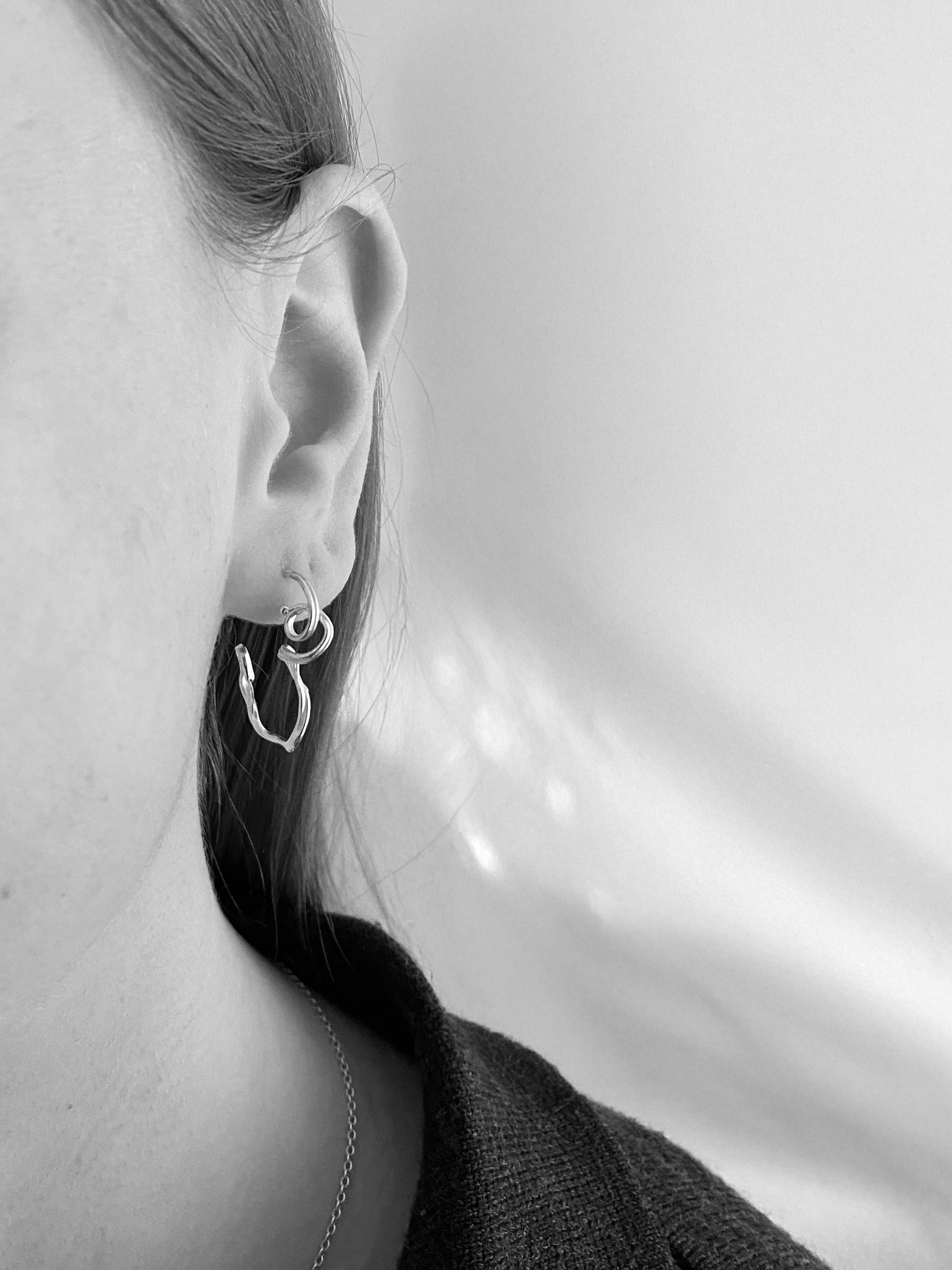 Sculptural Hoops 03